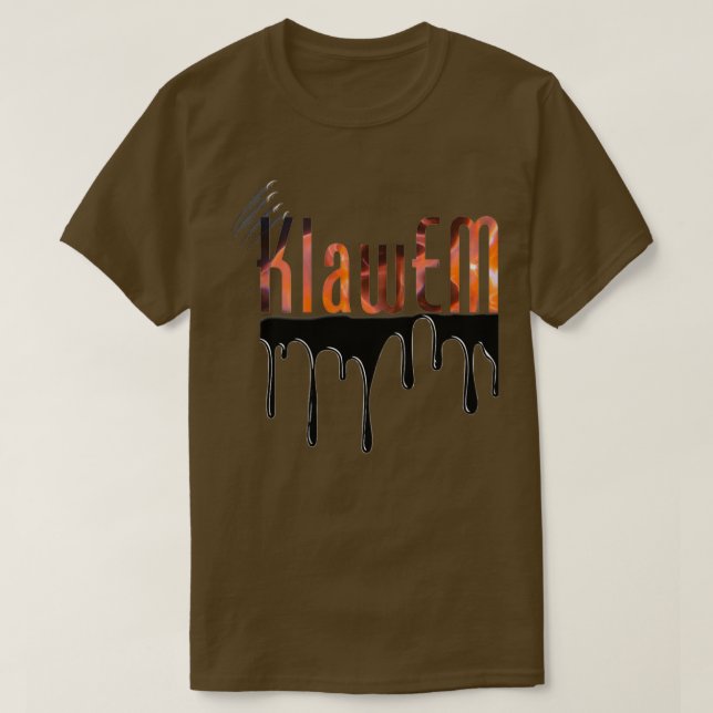 KlawEM egen originaldesign T Shirt (Design framsida)