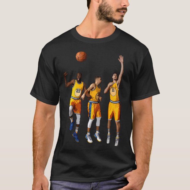 Klay Draymond Steph T Shirt (Framsida)
