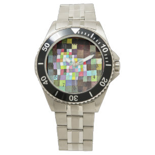 Klee-Abstraction med avseende på Blommar Träd Armbandsur