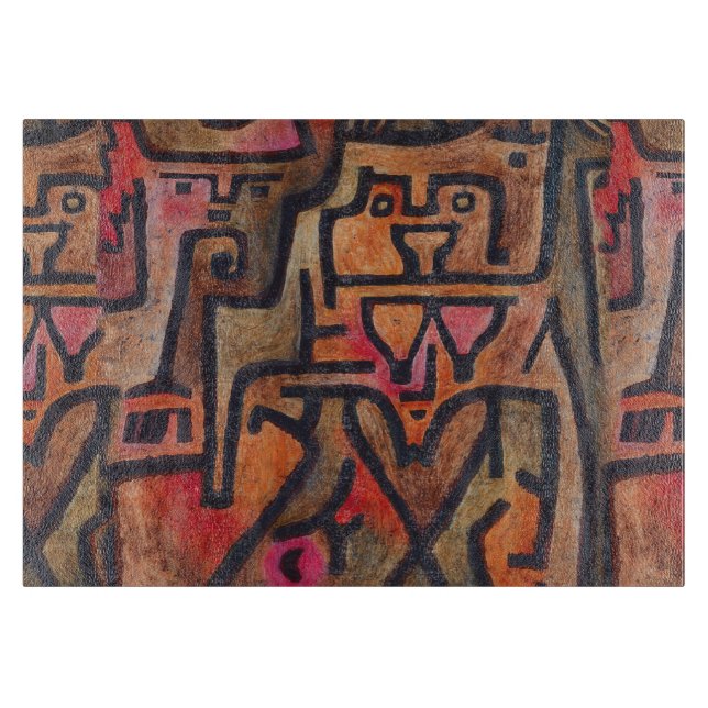 Klee Abstrakt Forest Expressionist Modern Art (Framsidan)