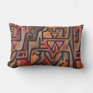 Klee Abstrakt Forest Expressionist Modern Art Lumbarkudde