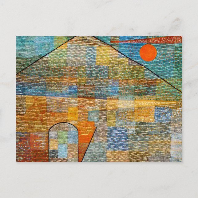 Klee - Ad Parnassum Vykort (Framsida)