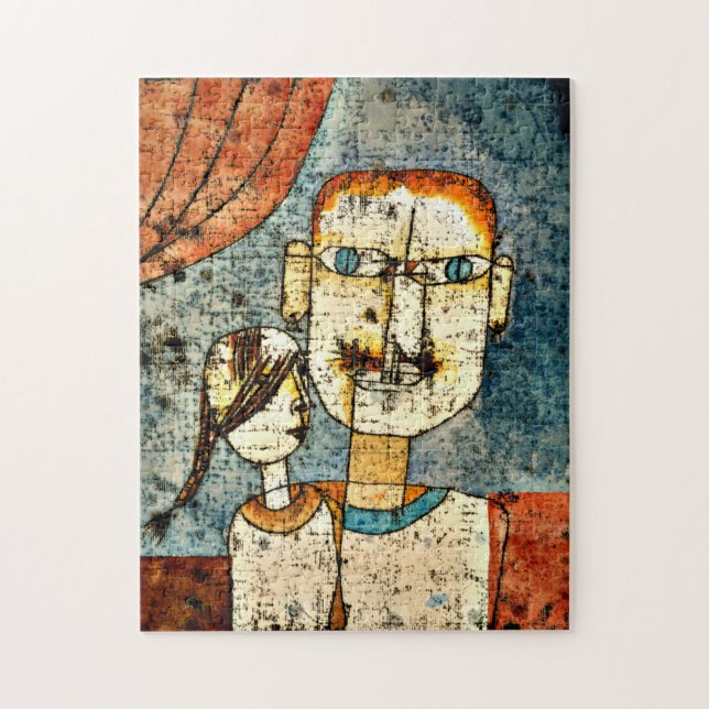 Klee - Adam och lilla Eva Pussel (Vertikal)