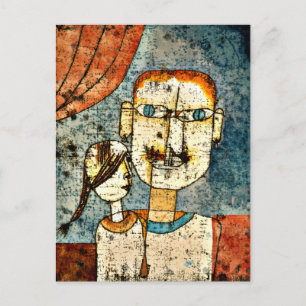 Klee - Adam och Little Kväll Vykort