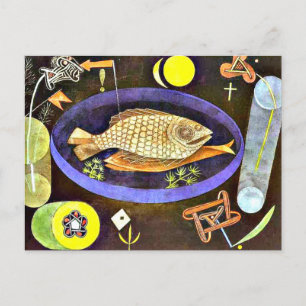 Klee - akroundfisk vykort