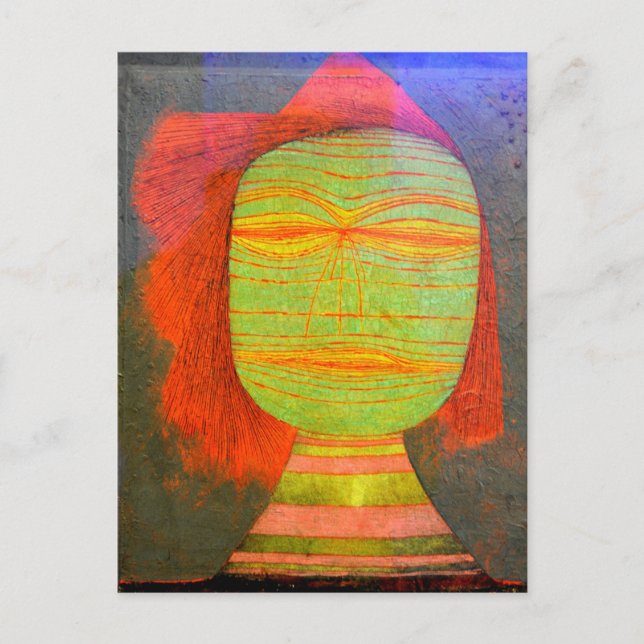 Klee - Aktörens mask Vykort (Framsida)