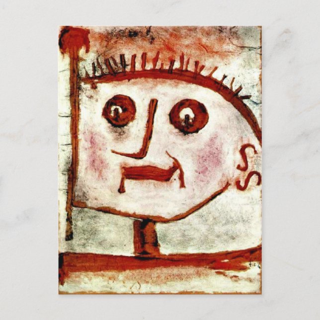 Klee - An Allegory of Propaganda, 1939 Vykort (Framsida)