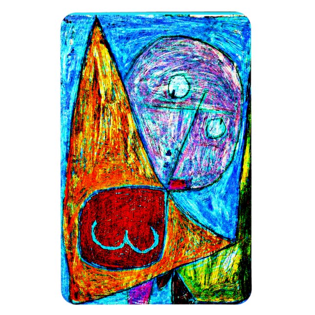 KLEE - Angel stillfeminin, 1939-grafik Magnet (Vertikal)