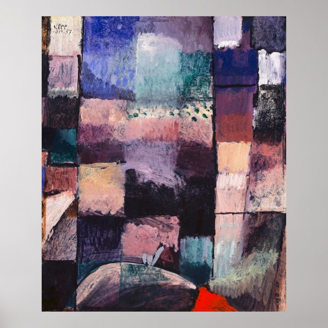 Klee är om en Motif från Hammamet Poster (Framsidan)