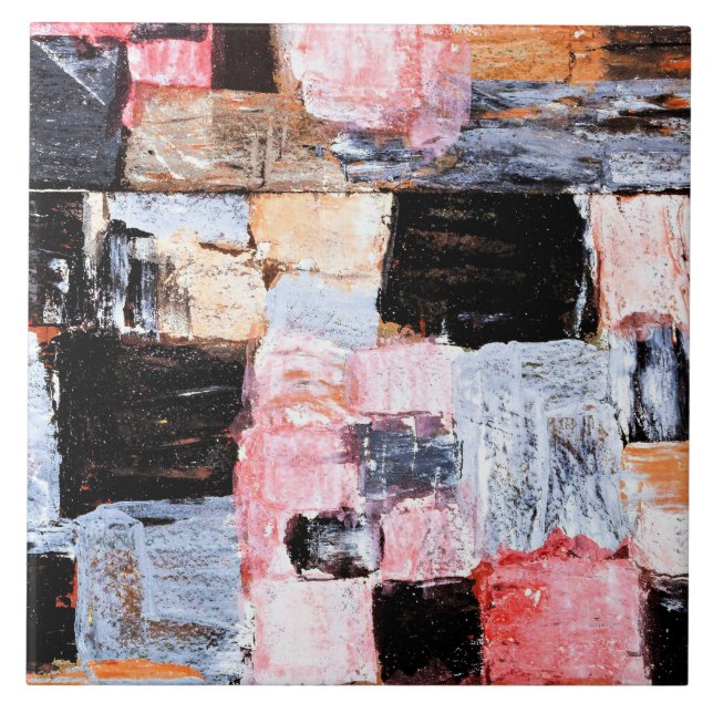 Klee - Ascent of a Town Kakelplatta (Framsidan)