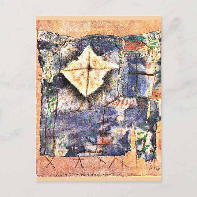 Klee - Avskalat liggande Vykort (Framsida)