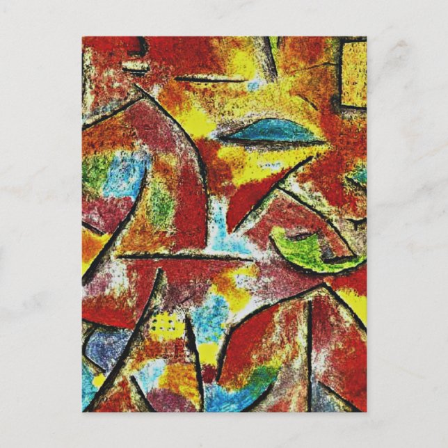 Klee - Barn och Moster Vykort (Framsida)