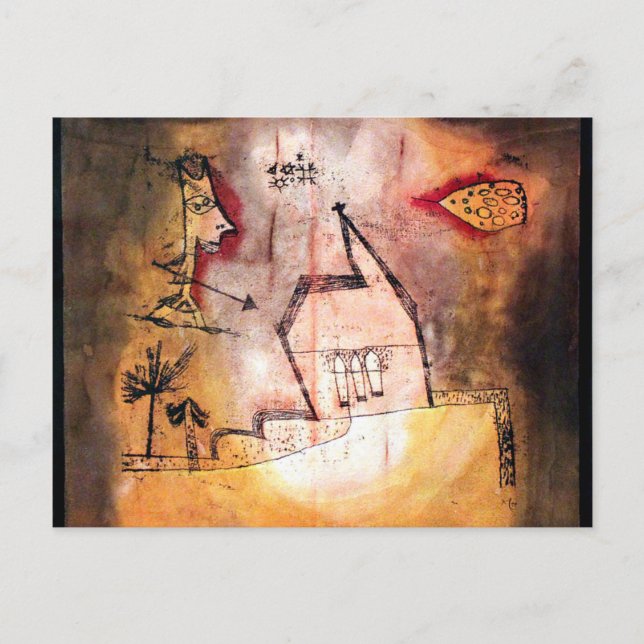 Klee - Bebende kapelle anagoria Vykort (Framsida)