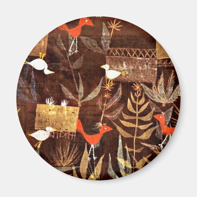 Klee - Bird Garden Magnet (Framsidan)