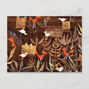 Klee - Bird Garden Vykort