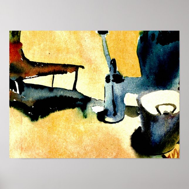 Klee - Blommställ, Vattendjup och Bucket Poster (Framsidan)