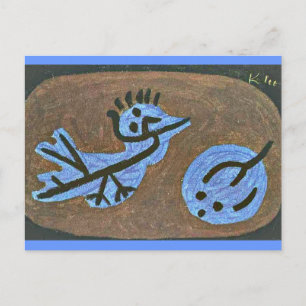 Klee - Blue Bird-Pumpkin Vykort