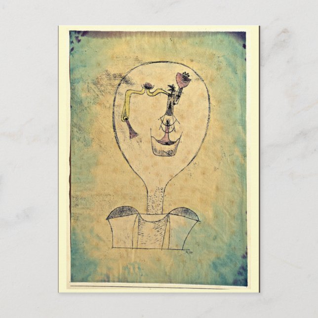 Klee - Början på en sjömil Vykort (Framsida)