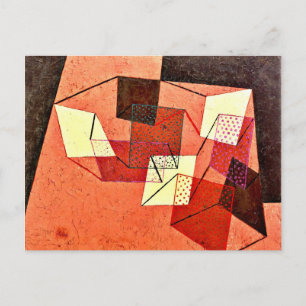 Klee - Braced Yta Vykort