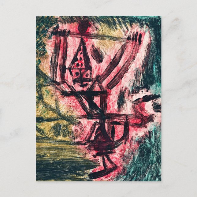 Klee - Brand Clown Vykort (Framsida)