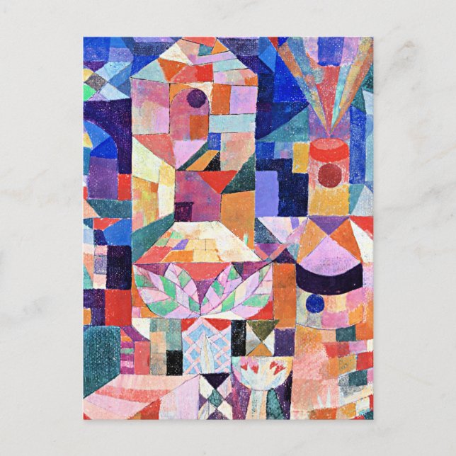 Klee - Burggarten Vykort (Framsida)