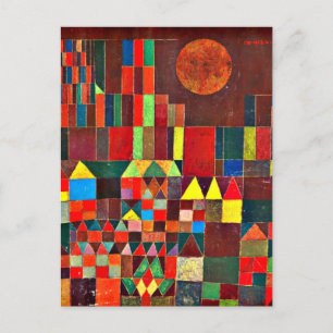Klee - Castle och Sol Vykort