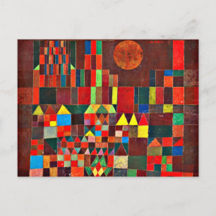 Klee - Castle och Sol Vykort