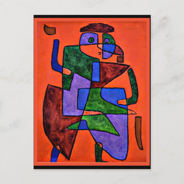 Klee - Den framtida mannen Vykort (Framsida)