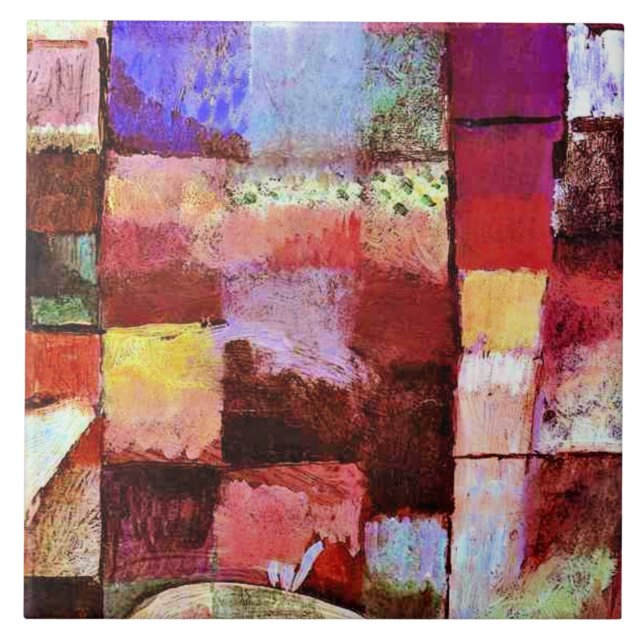 Klee - Den här blomma Önskemålen att tona Kakelplatta (Framsidan)