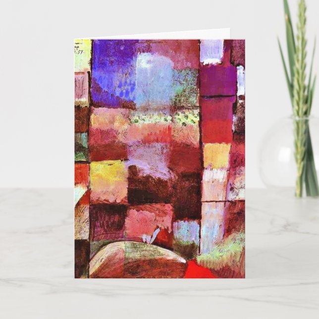 Klee - Den här blomma Önskemålen att tona Kort (Framsida)