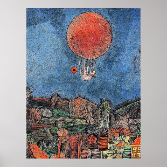 Klee - Der Luft Balloon Poster (Framsidan)