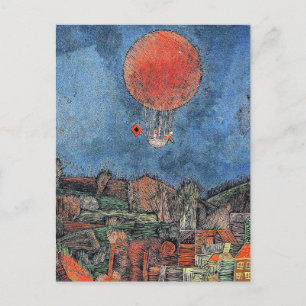 Klee - Der Luft Balloon Vykort