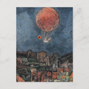Klee - Der Luftballoon Vykort