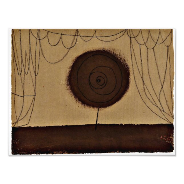 Klee - En blomma Fototryck (Framsidan)