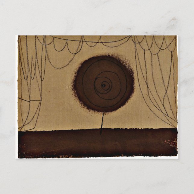 Klee - En blomma Vykort (Framsida)