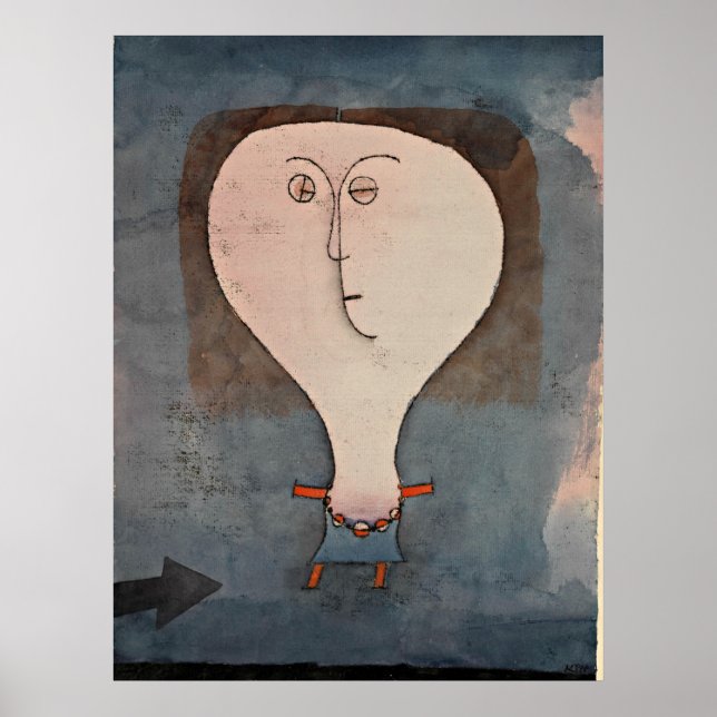 Klee - En flickas höger Poster (Framsidan)