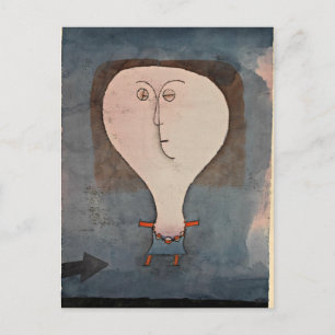 Klee - En flickas höger Vykort