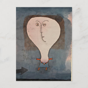 Klee - En flickas höger Vykort