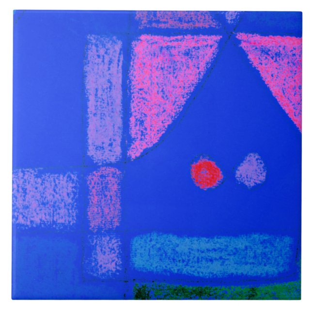 Klee - ett litet rum i Venedig Kakelplatta (Framsidan)