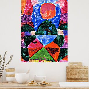 Klee - ett tryck på Tegernsee