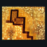 Klee - Europaparlamentet Fototryck<br><div class="desc">Paul Klee - House on High,  Popular abstrakt Art-målning</div>