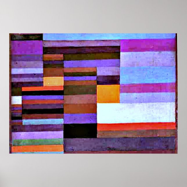 Klee - Evening, 1929 Poster (Framsidan)