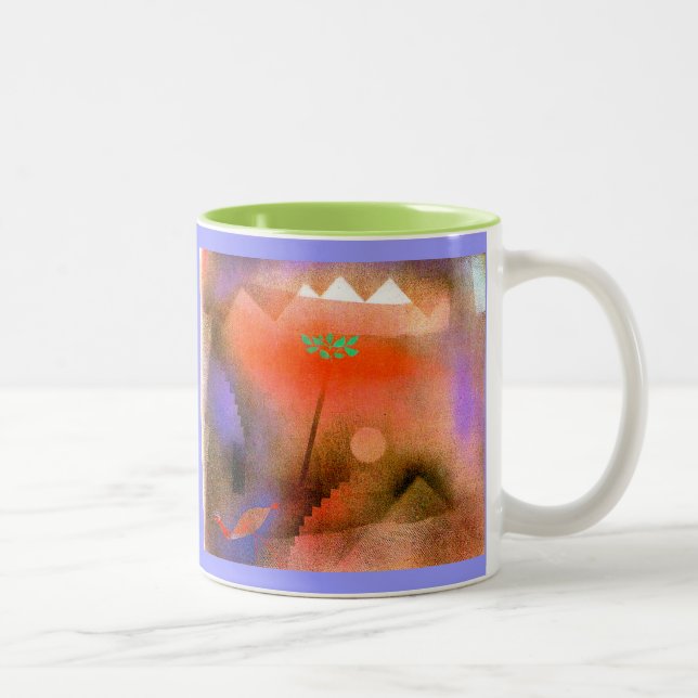 Klee - Fågelavvänjning av Två-Tonad Mugg (Höger)
