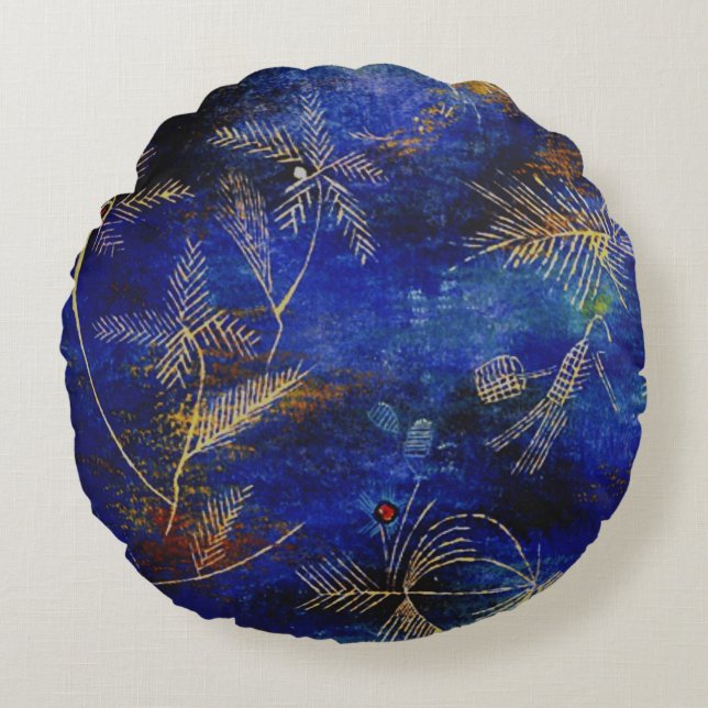 Klee - Fairy Tales Rund Kudde (Framsidan)