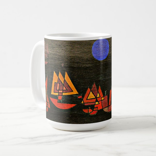Klee - Fartyg i natten Kaffemugg (Framsida vänster)