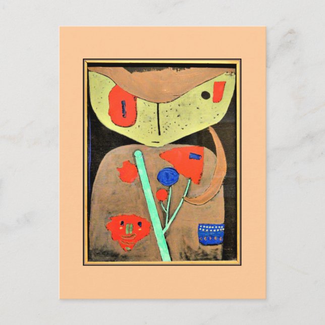 Klee - Figur i Oriental Theater Vykort (Framsida)