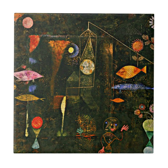 Klee - Fish Magic Kakelplatta (Framsidan)