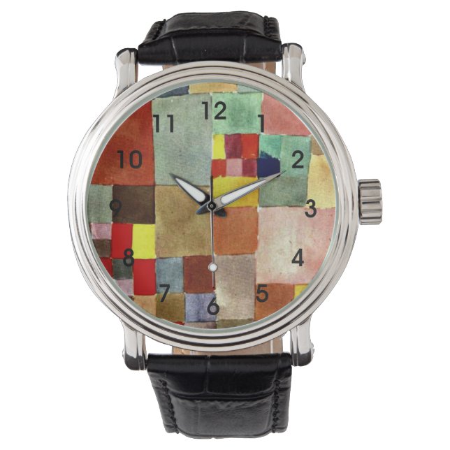 Klee - Flora på sand Armbandsur (Framsida)