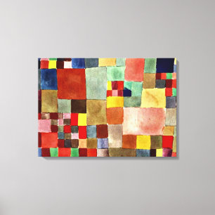 Klee - Flora på Sand Canvastryck
