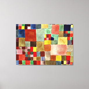 Klee - Flora på Sand Canvastryck